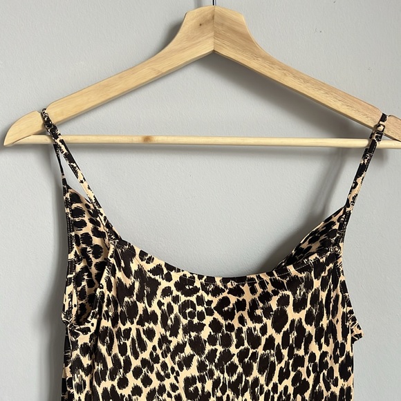 *SOLD* Anthropology leopard print dress size small - Picture 3 of 9